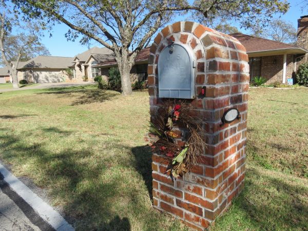 Brick Mailbox Replacement in Waco