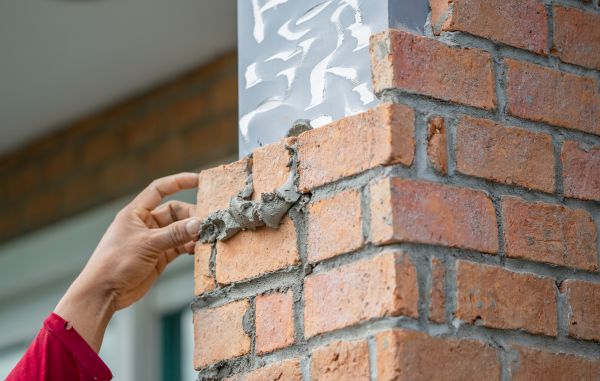 Brick Pillar Repair in Waco