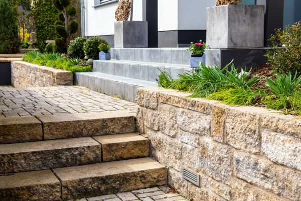Stone Step Replacement in Waco