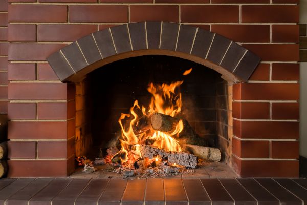 Brick Fireplace Installation in Waco