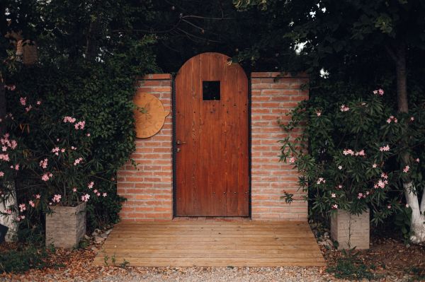 Brick Front Entrance Repair in Waco