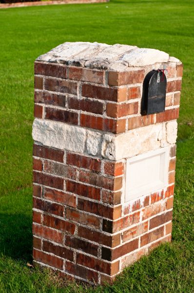 Brick Mailbox Installation in Waco