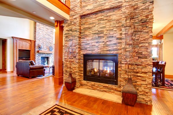 Stone Hearth Installation in Waco