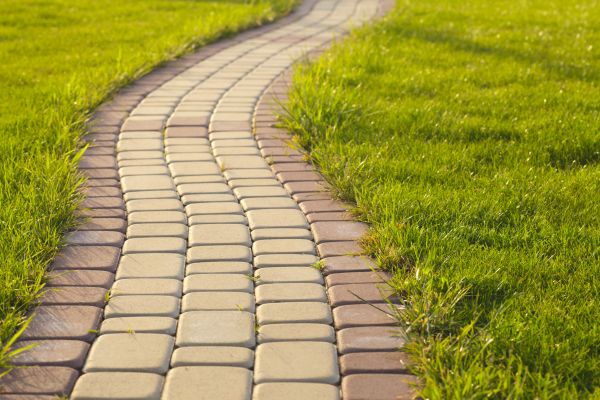Sidewalk Brick Repair in Waco