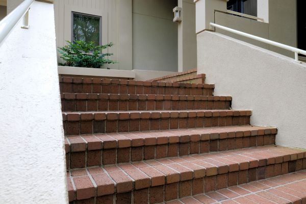 Entryway Brick Repair in Waco