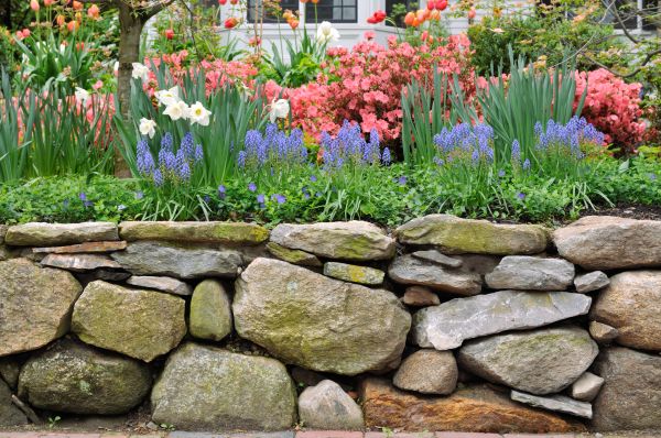 Garden Wall Installation in Waco