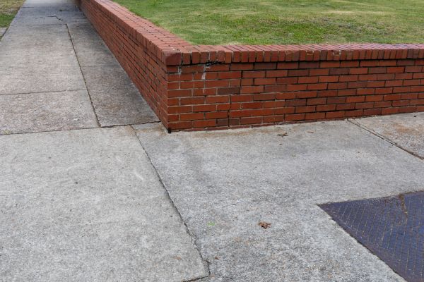 Brick Retaining Wall Repair in Waco