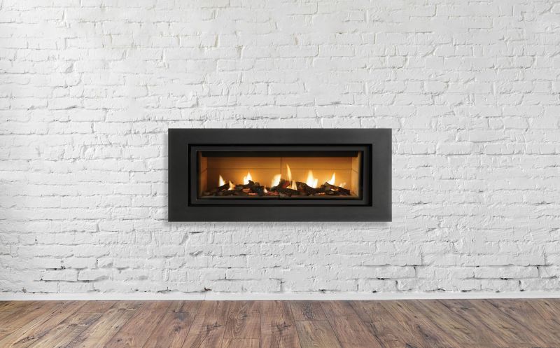 Brick Fireplace Installation
